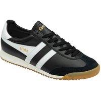 Gola Classics Men's 'Torpdeo Leather' Lace-Up Trainers in Black | Size: 11