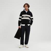 Ellesse Men's Palloni 1/4 Zip Sweatshirt in Black | Size: Medium