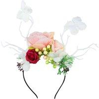 tectake Rosebud Flower Crown