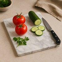 Orsina Marble Chopping Board in Grey