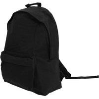 Bagbase Maxi Fashion Backpack Rucksack Bag (22 Litres) in Black