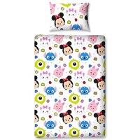 simpa Reversible Single Duvet Cover & Pillowcase Set