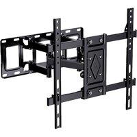 Futura TV Bracket Wall Mounted 32-75 Inch TVs VESA 600x400mm, Swivel & Tilt in Black