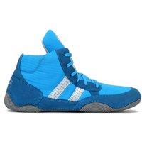QUIVE RING High Top Pro Wrestling & Boxing Shoes in Blue | Size: 6