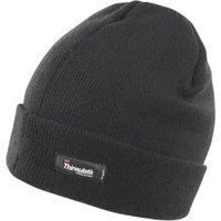 Result Men's Lightweight Thermal Winter Thinsulate Hat (3M 40g) Pack of 2 in Black