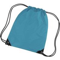 Bagbase Men's Premium Gymsac Water Resistant Bag (11 Litres) Pack of 2 in Mid Blue