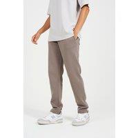 Brave Soul Men's Straight Leg Open Hem Joggers in Taupe | Size: 2XL