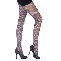 Pretty Polly Women's Fashion Tights Dot Diamond Carbon Grey One Size Triple Pack