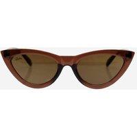 REALITY EYEWEAR Women's Kiss Kiss - Mocca in Brown