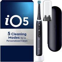 Dyzi iO5 Electric Toothbrush Pressure Sensor & Cleaning Modes Travel Case in Black