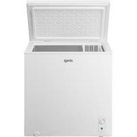 Igenix Freestanding Chest Freezer, 198 Litre in White