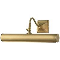 Netlighting Picture Light Picture Light Brushed Brass in Yellow