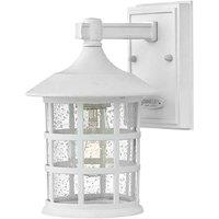 Netlighting Hinkley Freeport Outdoor Wall Lantern Textured White IP44