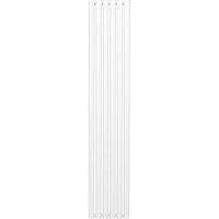 Monstershop Oval Column Radiator - 1800mm x 360mm - White