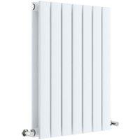 Balterley Lucia Square Horizontal Double Panel Radiator, 600 x 412mm Satin White
