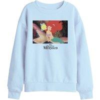 Disney Little Mermaid Animation Still Kids Sweatshirt, Light Blue | Size: 12-13 Years