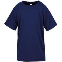 Spiro Impact Performance Aircool T-Shirt in Navy | Size: 3-4 Years