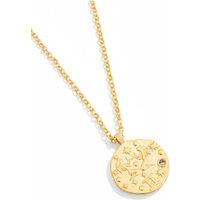 Latelita Women's Zodiac Birthstone Talisman Necklace Gemini Gold in Green