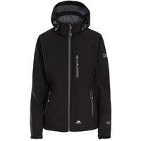Trespass Women's Bela II Waterproof Soft Shell Jacket in Black | Size: 2XL