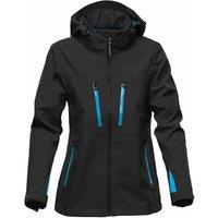 Stormtech Women's Patrol Hooded Soft Shell Jacket in Jet Black | Size: Small