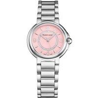 Maurice Lacroix Women's 'Fiaba' Light Pink Dial Stainless Steel Bracelet Quartz Watch in Silver