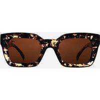 REALITY EYEWEAR Women's Onassis - Honey Turtle in Brown