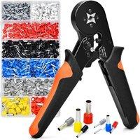 Havendro 1200pcs Cable Wire Terminals Crimper Plier Crimping Kit