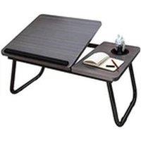 Havendro Black Laptop Bed Table Computer Notebook Desk Stand