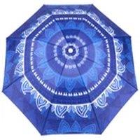 Havendro 1.9M Blue Garden Parasol Mandala Umbrella Outdoor Patio