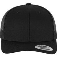 Flexfit Men's Retro Trucker Cap in Black