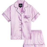 CityComfort Girl's Short Pyjama Set in Lilac | Size: 11-12 Years