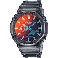 Casio Men's GA-2100TLS-8AER G-Shock 45mm Quartz Watch in Clear