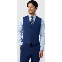 Limehaus Men's Regular Fit Blue Waistcoat | Size: 36R