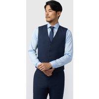 Limehaus Men's Regular Fit Navy Waistcoat | Size: 58R