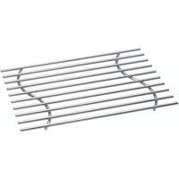 KitchenCraft Chrome Plated Deluxe Heavy Duty Trivet 45x30cm, Tagged in Silver | Size: 45x30 cm