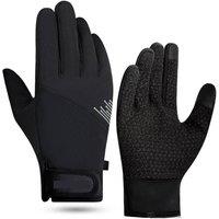 VOGREX L Winter Gloves Waterproof Thermal Touch Screen in Black
