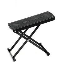 Havendro Adjustable Guitar Foot Rest Music Classical Footstool in Black