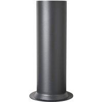 OKO Bio Ethanol Fires OKO Straight Decorative Metal Stove Pipe in Charcoal Grey