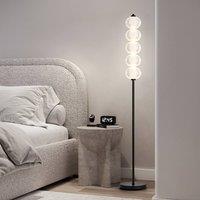Harper Living Floor Lamp Black, Bright Standing Lamp with Foot Switch 3 Colour Temps in Black