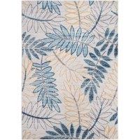 THE RUGS Marrakech Multicolour Leaf Large Area Rug & Runner Living Room 450 | Size: 120 cm x 170 cm
