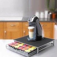 Havendro Coffee Pod Stand Storage Capsule Drawer for Nespresso Vertuo in Black
