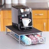 Havendro Coffee Drawer Dispenser Stand Storage 60 Pod Rack Holder in Grey