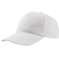 Atlantis Men's Start 5 Panel Cap in White