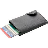 C-Secure Men's RFID Wallet & Card Holder Set in Black