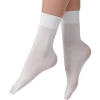 Silky Dance Women's Essentials Ballet Socks in White | Size: 4-7