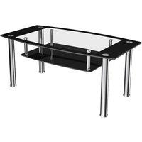 AVF 110cm x 60cm Coffee Table in Black | Size: 1 Pack