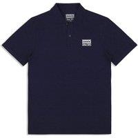 Rock Off officially Licensed Products Oasis Live 25 Lockup Polo Shirt in Navy | Size: 2XL