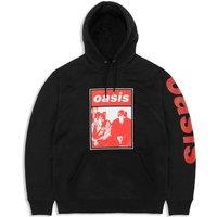 Rock Off officially Licensed Products Wonderwall Two Colour Photo Pullover Hoodie in Black | Size: Small