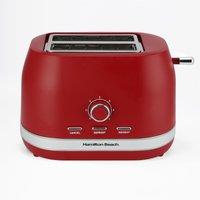 Hamilton Beach Ella 2 Slice Toaster Matte Red