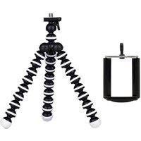 VOGREX Mini Flexible Gorilla Tripod Stand Mount Grip & Holder in Black